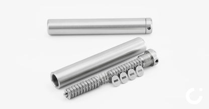 CryptoSteel Respaldo para Frases Semilla de 24 Palabras, Contraseñas y Claves Privadas - encriptamos.com